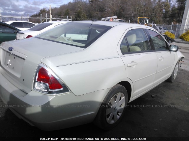 3FAHP06Z18R243595 - 2008 FORD FUSION S TAN photo 4