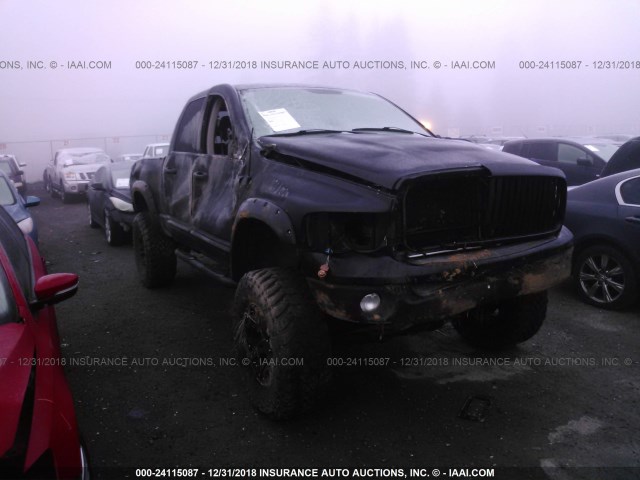 3D7KS28D25G820403 - 2005 DODGE RAM 2500 ST/SLT BLACK photo 1