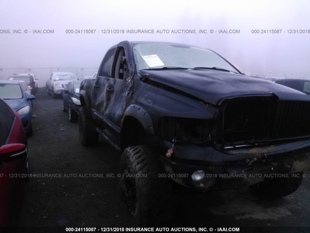 3D7KS28D25G820403 - 2005 DODGE RAM 2500 ST/SLT BLACK photo 6