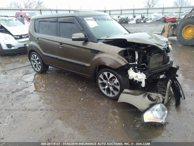 KNDJT2A66D7488152 - 2013 KIA SOUL +/!/SPORT BROWN photo 1