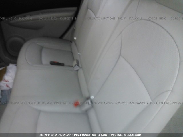 JN8AS5MT3DW521155 - 2013 NISSAN ROGUE S/SV SILVER photo 8