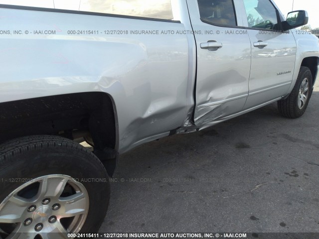 2GCRCPEC3K1117248 - 2019 CHEVROLET SILVERADO LD C1500 LT SILVER photo 6