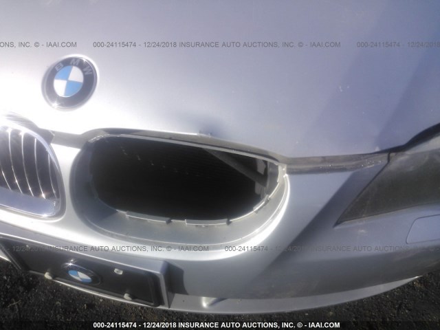 WBANF735X7CU24277 - 2007 BMW 530 XI SILVER photo 6