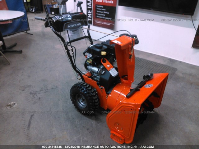 920027 - 2018 ARIENS SNOWBLOWER  ORANGE photo 1