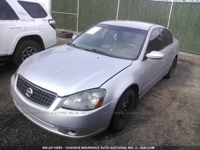 1N4AL11D46N358254 - 2006 NISSAN ALTIMA S/SL SILVER photo 2