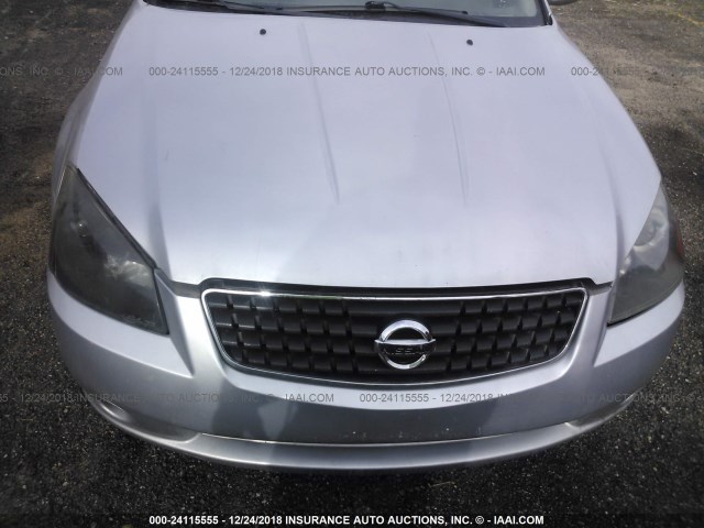 1N4AL11D46N358254 - 2006 NISSAN ALTIMA S/SL SILVER photo 6