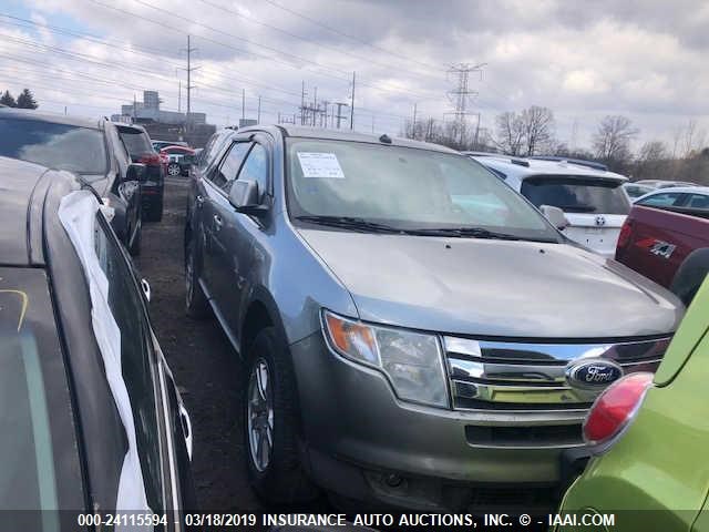 2FMDK48C38BA18127 - 2008 FORD EDGE SEL SILVER photo 1