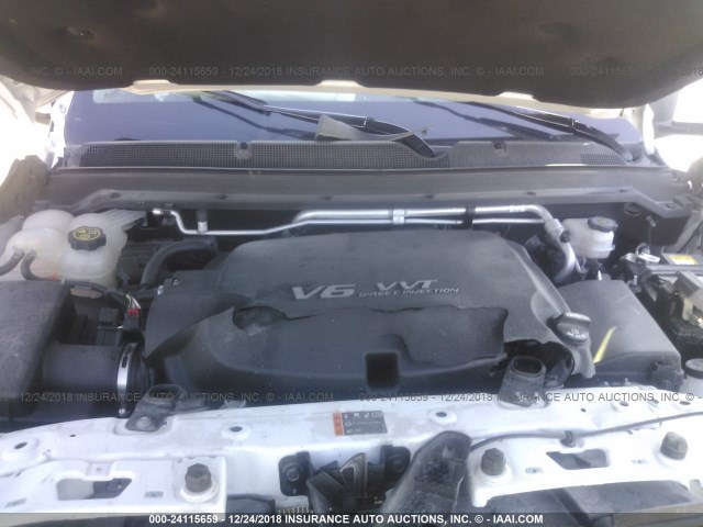 1GCGSCEN2J1155935 - 2018 CHEVROLET COLORADO LT WHITE photo 10