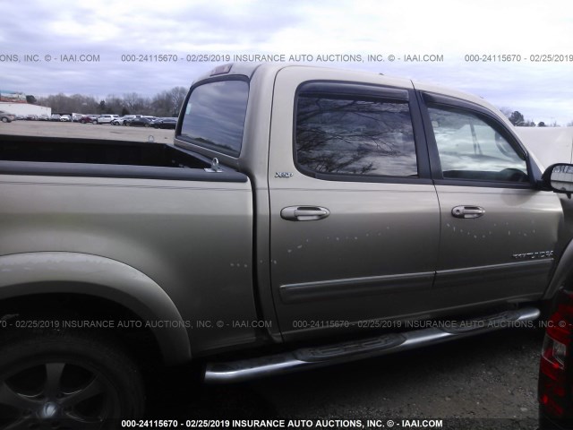 5TBET341X6S505530 - 2006 TOYOTA TUNDRA DOUBLE CAB SR5 TAN photo 4