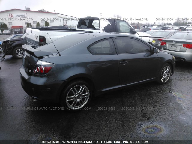 JTKDE167580247581 - 2008 TOYOTA SCION TC 黑色 照片 4