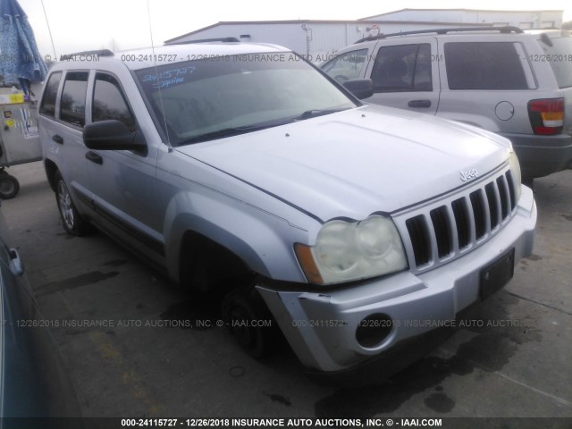 1J4GR48K45C577826 - 2005 JEEP GRAND CHEROKEE LAREDO/COLUMBIA/FREEDOM 银色 照片 1
