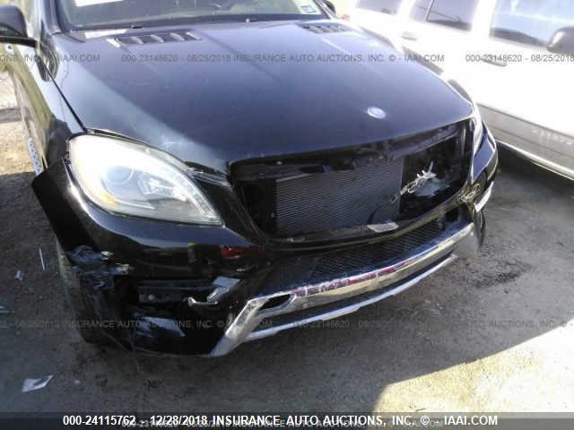 4JGDA5JB4EA312850 - 2014 MERCEDES-BENZ ML 350 BLACK photo 6