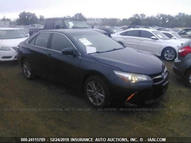 4T1BF1FK8GU144965 - 2016 TOYOTA CAMRY LE/XLE/SE/XSE BLACK photo 1