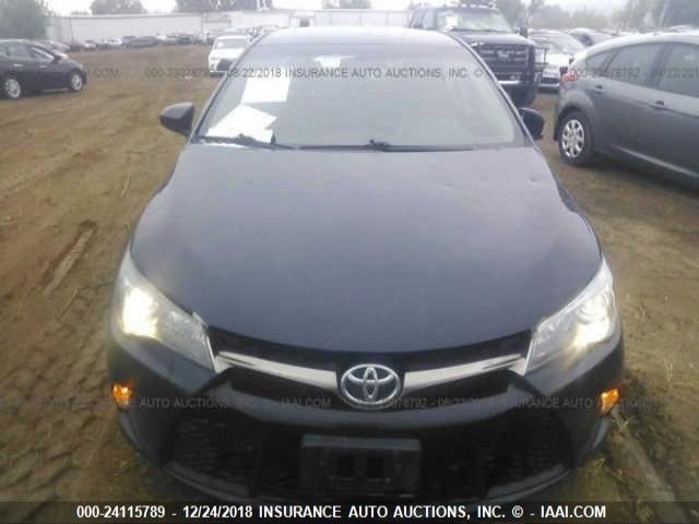 4T1BF1FK8GU144965 - 2016 TOYOTA CAMRY LE/XLE/SE/XSE BLACK photo 6