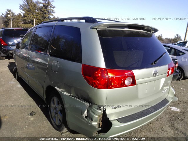 5TDZK23CX8S107956 - 2008 TOYOTA SIENNA CE/LE GREEN photo 3