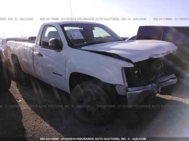 1GTPCTEAXAZ179265 - 2010 GMC SIERRA C1500 WHITE photo 1