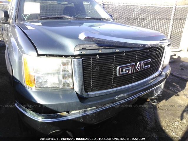 1GTEK14J97Z598376 - 2007 GMC NEW SIERRA K1500 Dark Blue photo 6