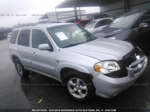 4F2YZ94165KM09342 - 2005 MAZDA TRIBUTE S SILVER photo 1