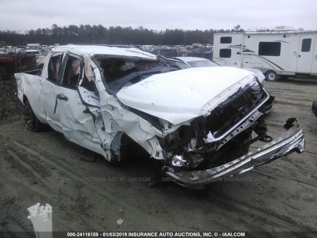 5TFUM5F15BX022444 - 2011 TOYOTA TUNDRA DOUBLE CAB SR5 WHITE photo 1