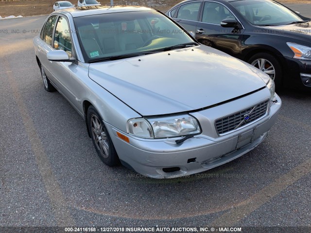 YV1TH59H341367559 - 2004 VOLVO S80 2.5T SILVER photo 1