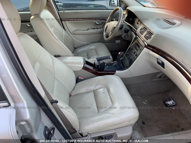 YV1TH59H341367559 - 2004 VOLVO S80 2.5T SILVER photo 5