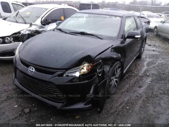 JTKJF5C74GJ014232 - 2016 TOYOTA SCION TC შავი ფოტო 2