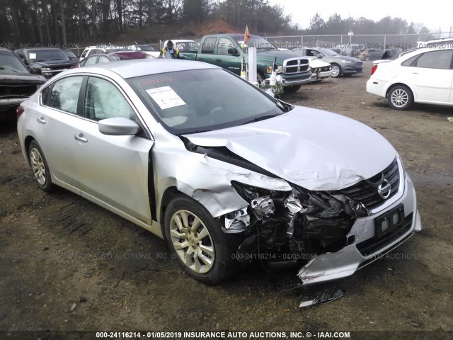 1N4AL3AP3GN362089 - 2016 NISSAN ALTIMA 2.5/S/SV/SL/SR SILVER photo 1