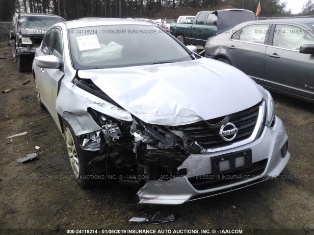 1N4AL3AP3GN362089 - 2016 NISSAN ALTIMA 2.5/S/SV/SL/SR SILVER photo 6