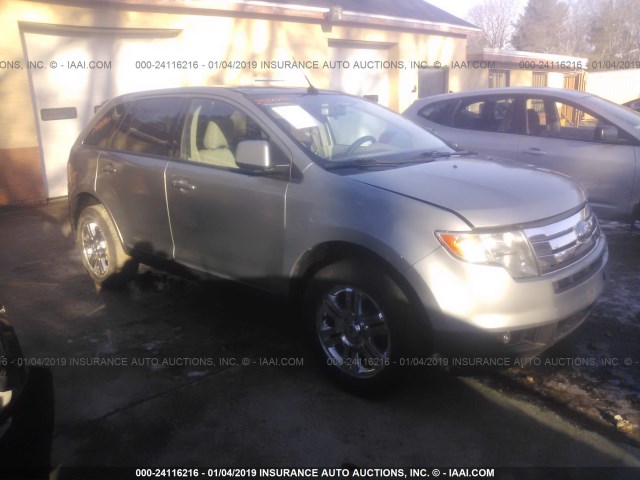 2FMDK49C87BB10573 - 2007 FORD EDGE SEL PLUS SILVER photo 1