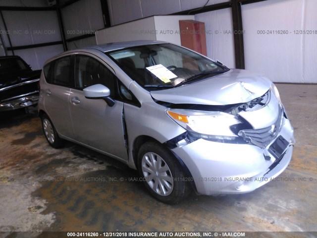 3N1CE2CP7GL350955 - 2016 NISSAN VERSA NOTE S/S PLUS/SV/SL/SR SILVER photo 1