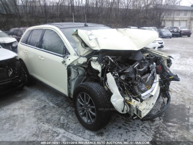 2FMDK48C68BA86745 - 2008 FORD EDGE SEL CREAM photo 1