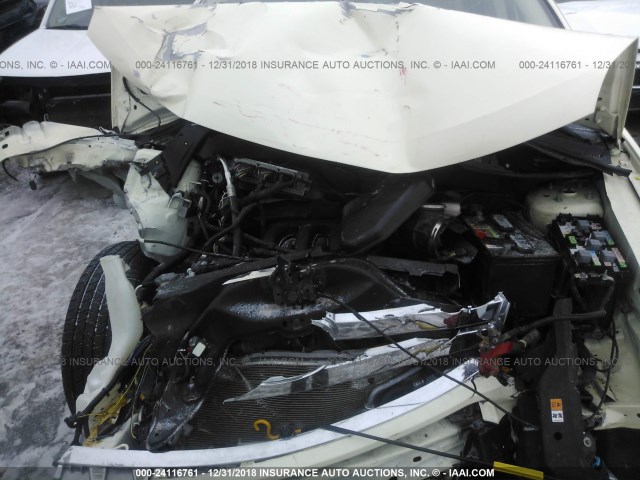 2FMDK48C68BA86745 - 2008 FORD EDGE SEL CREAM photo 10