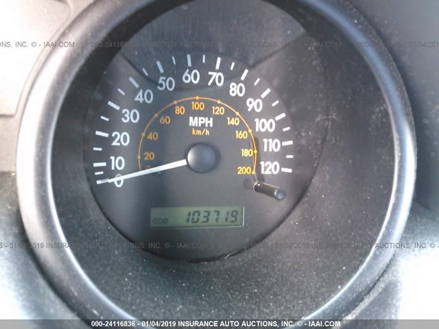 KL1TD66658B130301 - 2008 CHEVROLET AVEO LS RED photo 7