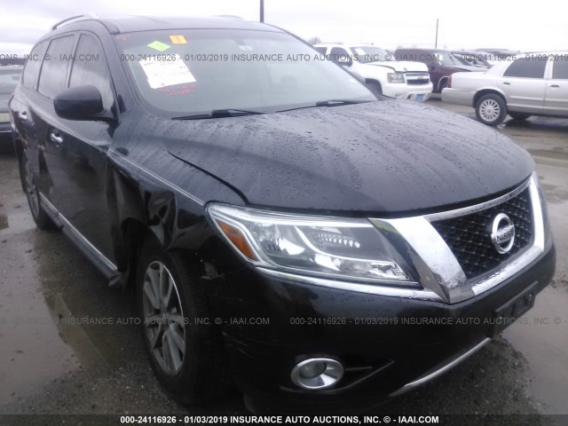 5N1AR2MN1FC684927 - 2015 NISSAN PATHFINDER S/SV/SL/PLATINUM BLACK photo 6