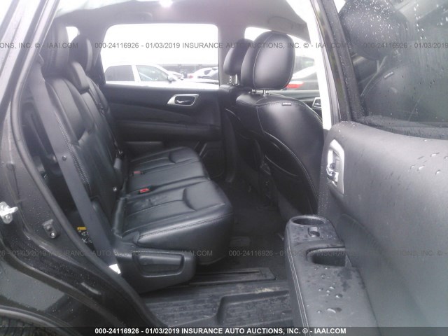 5N1AR2MN1FC684927 - 2015 NISSAN PATHFINDER S/SV/SL/PLATINUM BLACK photo 8