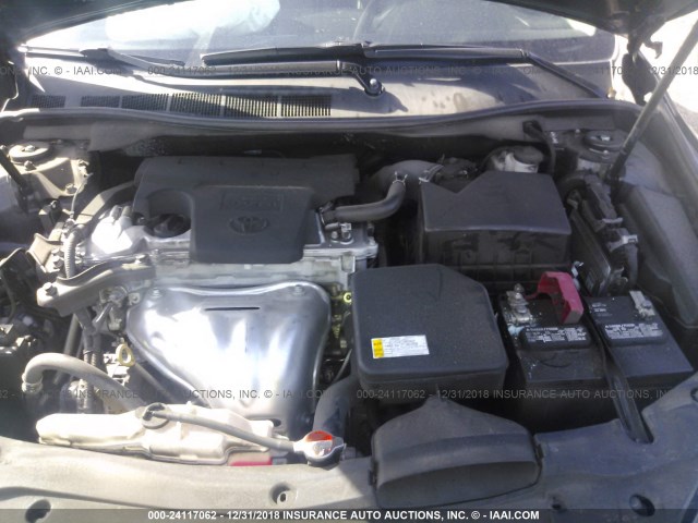 4T1BF1FK4GU530802 - 2016 TOYOTA CAMRY LE/XLE/SE/XSE BLACK photo 10