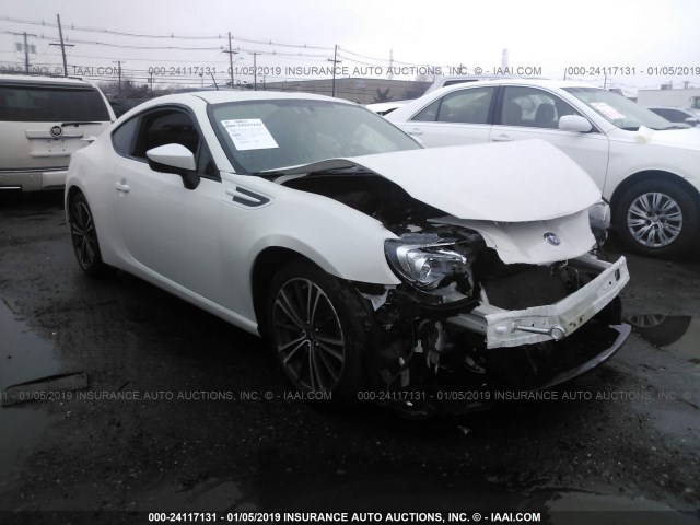 JF1ZCAC1XE9601210 - 2014 SUBARU BRZ 2.0 LIMITED WHITE photo 1