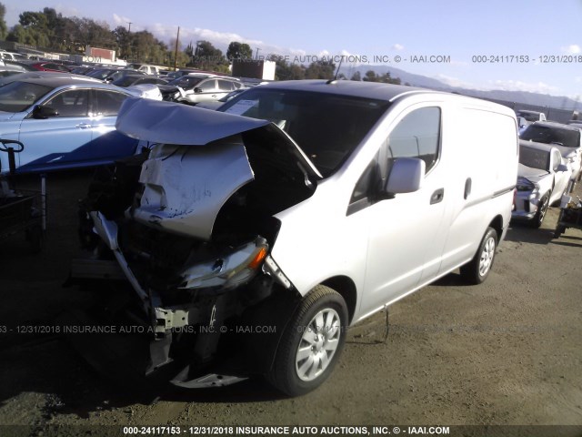 3N6CM0KN9FK698763 - 2015 NISSAN NV200 2.5S/2.5SV WHITE photo 2