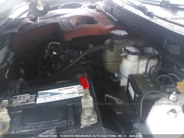 1G1ZC5EB8AF292767 - 2010 CHEVROLET MALIBU 1LT თეთრი ფოტო 10