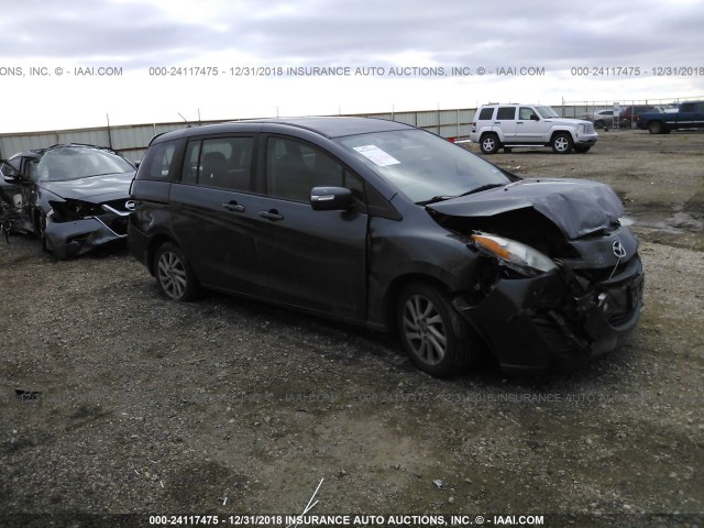 JM1CW2BL5D0156328 - 2013 MAZDA 5 GRAY photo 1