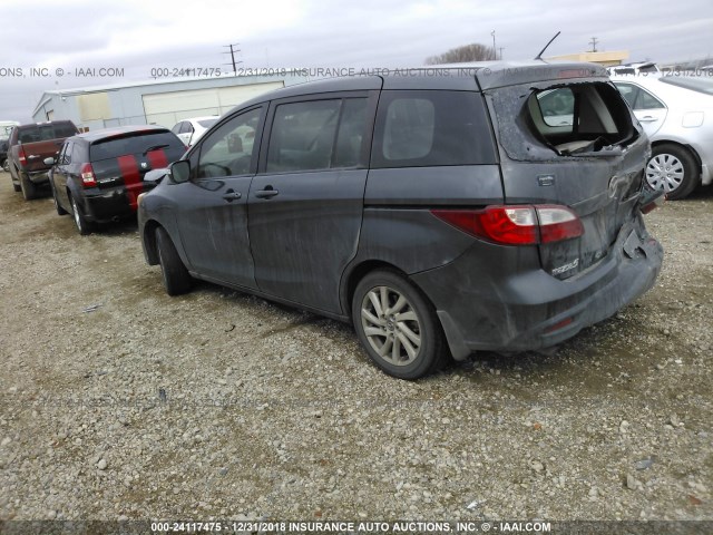 JM1CW2BL5D0156328 - 2013 MAZDA 5 GRAY photo 3