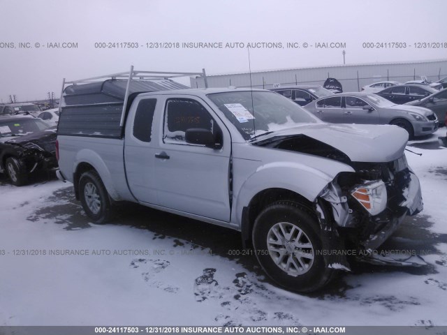 1N6BD0CT6HN729361 - 2017 NISSAN FRONTIER S/SV SILVER photo 1