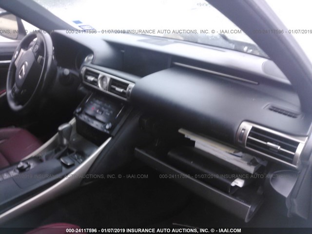 JTHBE1D20E5012461 - 2014 LEXUS IS 350 WHITE photo 5