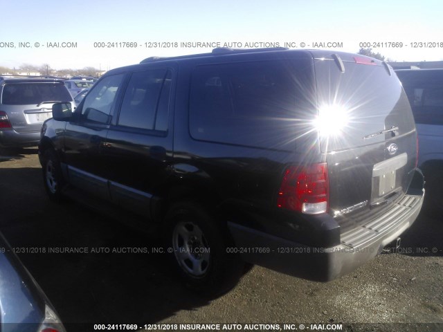 1FMRU13W64LA40035 - 2004 FORD EXPEDITION XLS BLACK photo 3