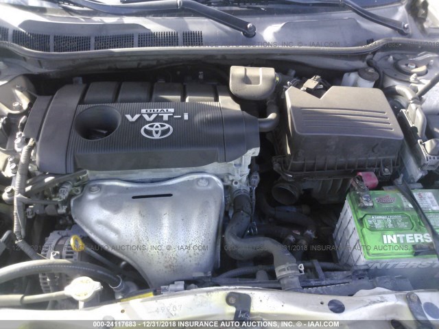 4T1BF3EK5AU014646 - 2010 TOYOTA CAMRY SE/LE/XLE 金色 照片 10