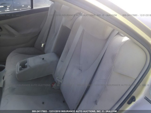 4T1BF3EK5AU014646 - 2010 TOYOTA CAMRY SE/LE/XLE 金色 照片 8