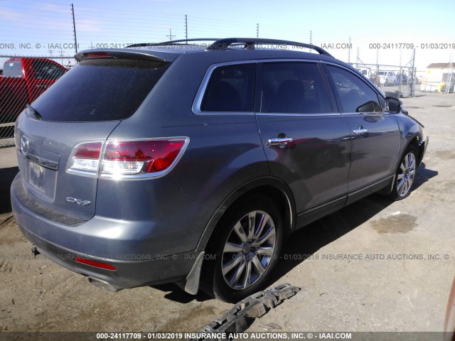 JM3TB28A480140894 - 2008 MAZDA CX-9 GRAY photo 4