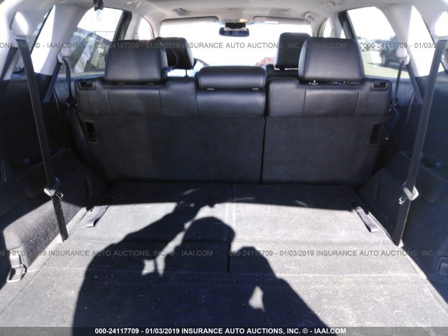 JM3TB28A480140894 - 2008 MAZDA CX-9 GRAY photo 8