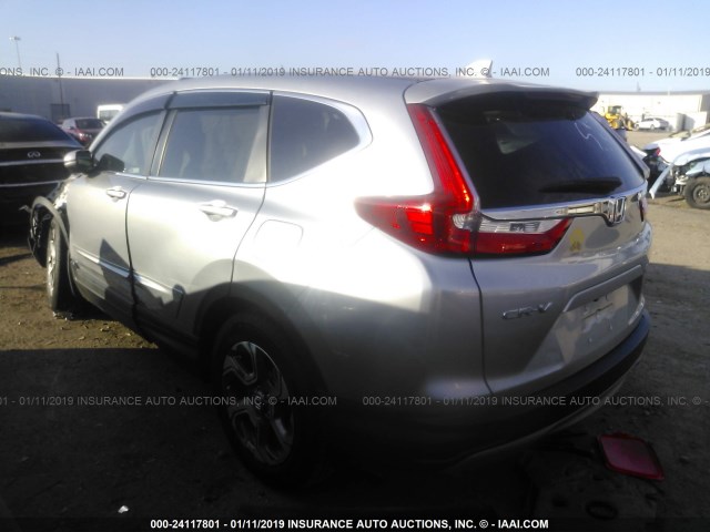 7FARW1H83JE026802 - 2018 HONDA CR-V EXL GRAY photo 3