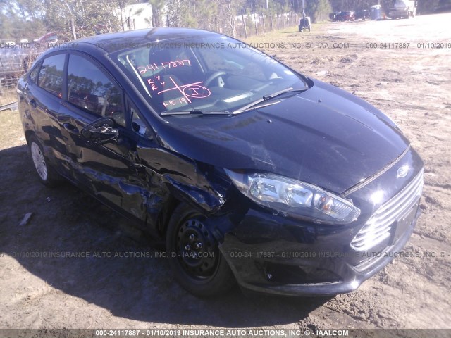 3FADP4AJ4JM103809 - 2018 FORD FIESTA S BLACK photo 1